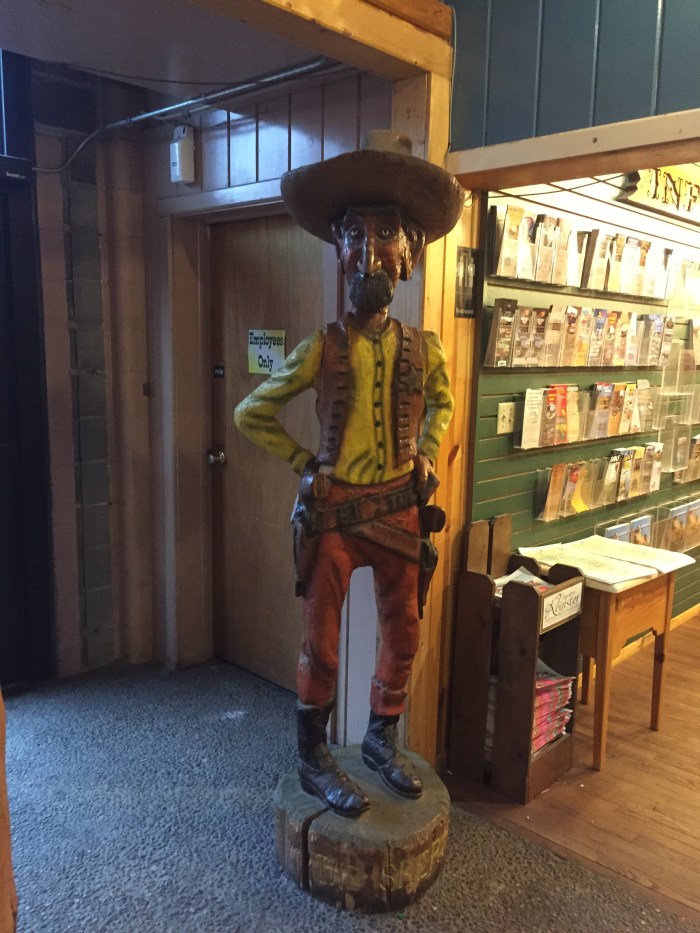 cool statue at Wall Drug